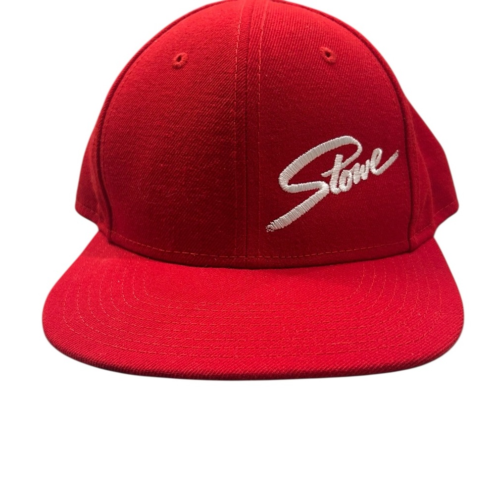 New Era 9FIFTY STOWE Red Baseball Snapback Cap One Size Like New
